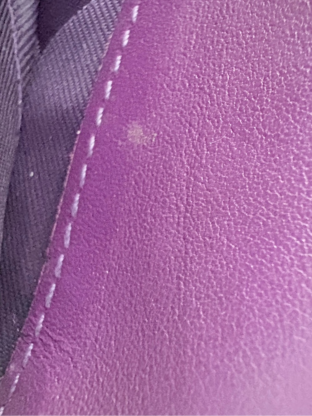 MCM Purple Leather Trifold Wallet- EUC - Picture 16 of 16